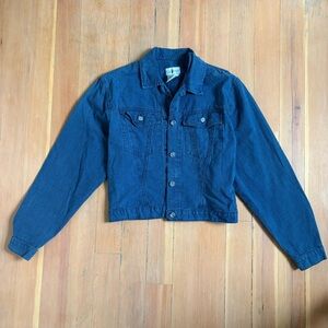 Vintage French Dressing Cotton Blue Jacket